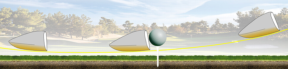 apprendre le swing avec le driver sur tee 